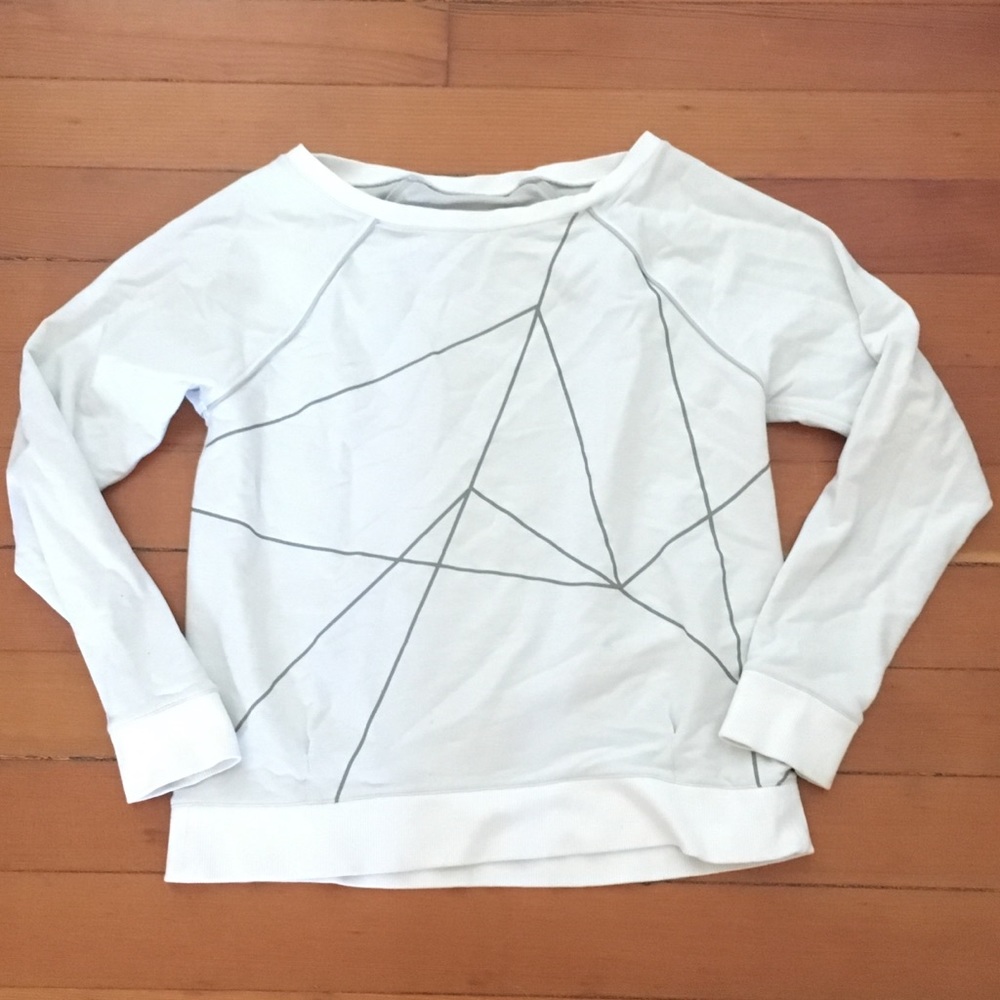 Lululemon wise neck sweatshirt pullover sz 8